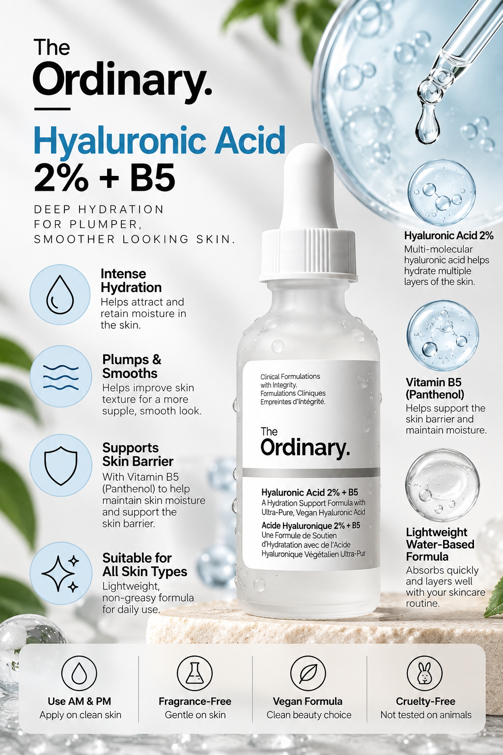 The Ordinary Hyaluronic Acid 2% + B5