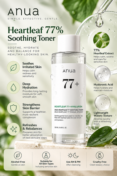 Anua Heartleaf 77% Soothing Toner